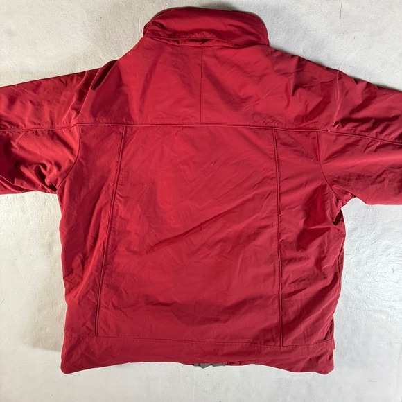 LL Bean 3 in 1 Fleece Lined Winter Jacket Men's XL Insulated Warm Outdoor Red - Picture 3 of 9